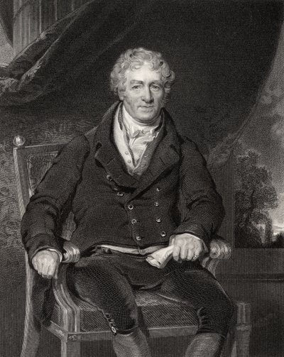 Sir Robert Peel, rycina wykonana przez H. Robinsona, z "National Portrait Gallery, tom V", opublikowana ok. 1835 r. autorstwa Thomas Lawrence