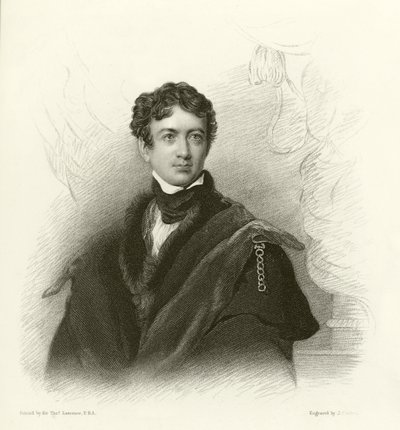 Prawy Honor John George Lambton, Baron Durham autorstwa Thomas Lawrence