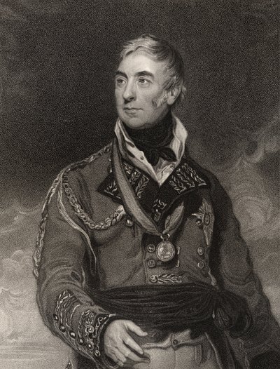 Thomas Graham, rycina H. Meyera, z „Narodowej Galerii Portretów, tom III”, wydana ok. 1835 r. (lito) autorstwa Thomas Lawrence