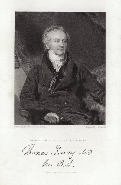 Thomas Young autorstwa Thomas Lawrence