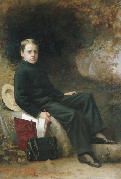 Amory Sibley Carhart, ca. 1860-65. autorstwa Thomas Le Clear