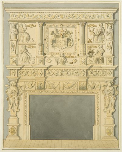 Kominek autorstwa Thomas Leeson the Elder Rowbotham