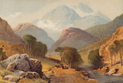 Szkocja, Benvenue (kolor lito) autorstwa Thomas Leeson the Elder Rowbotham
