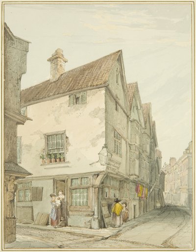 Zakątek Zamku Zielonego autorstwa Thomas Leeson the Elder Rowbotham