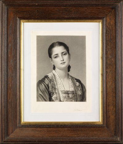 Anita (mezzotinta) autorstwa Thomas Lewis Atkinson