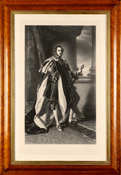 Jego Królewska Wysokość Książę Małżonek (mezzotinta) autorstwa Thomas Lewis Atkinson