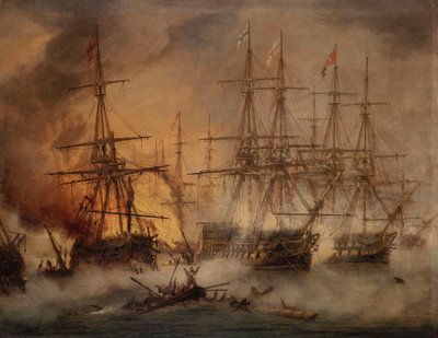 Bitwa pod Navarino, 20 października 1827 r. autorstwa Thomas Luny