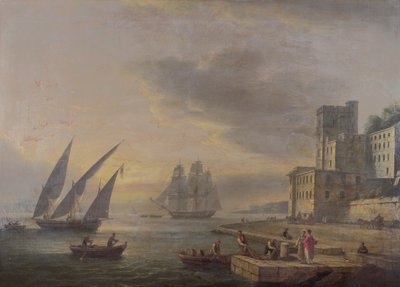 Zatoka Neapolitańska z Posillipo, c.1829 autorstwa Thomas Luny
