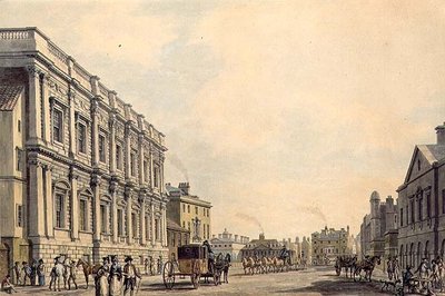 Whitehall z Birmingham House autorstwa Thomas Malton Jnr.