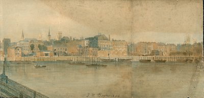 Panorama Tamizy, strona północna, w 13 częściach autorstwa Thomas Mann Baynes