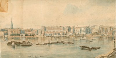 Panorama Tamizy, strona północna, w 13 częściach autorstwa Thomas Mann Baynes