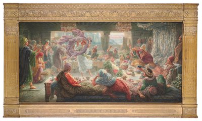 Uczta Heroda autorstwa Thomas Matthews Rooke