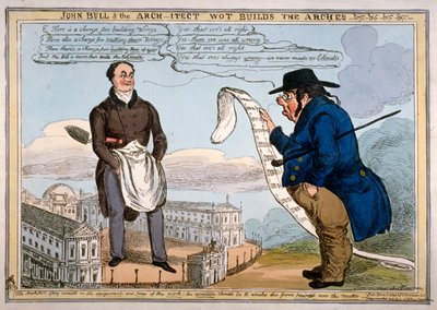 „John Bull i arcy-itekt wot budują łuki - &c - &c - &c - &c
