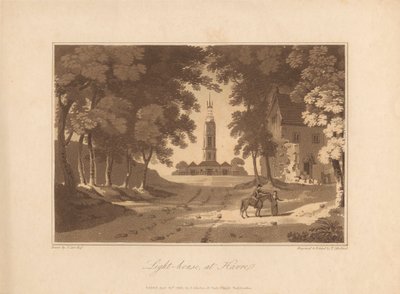 Latarnia morska w Hawrze autorstwa Thomas Medland