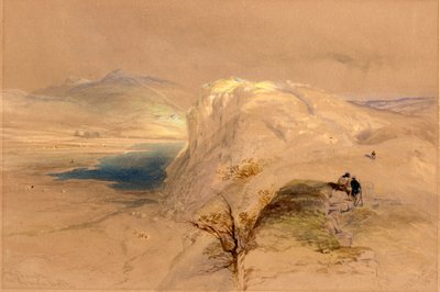 Craig Lough i Roman Wall, 1839 (ołówek, gwasz i toaleta na papierze) autorstwa Thomas Miles Richardson