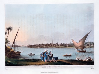 Miasto Rosetta, 1801 autorstwa Thomas Milton