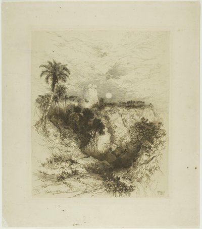 Wieża Corteza autorstwa Thomas Moran