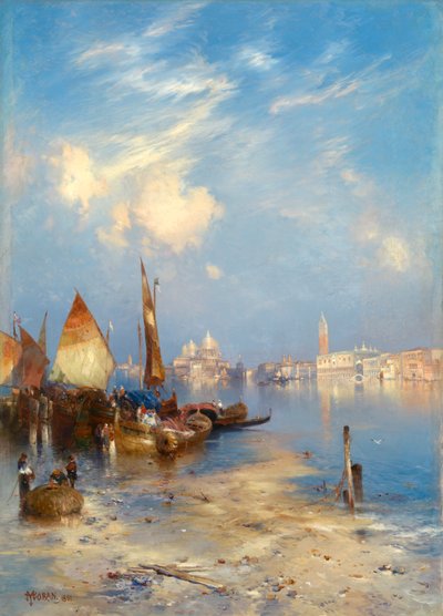 Widok Wenecji, 1891. autorstwa Thomas Moran