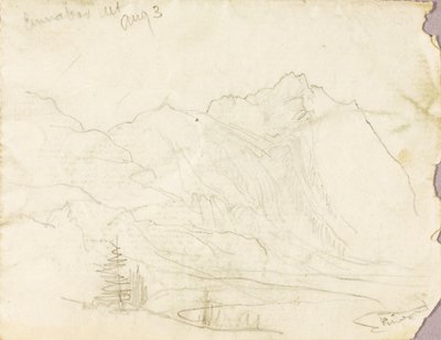 Cinnabar Mt. autorstwa Thomas Moran