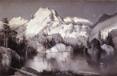 Kryształowe Jezioro autorstwa Thomas Moran