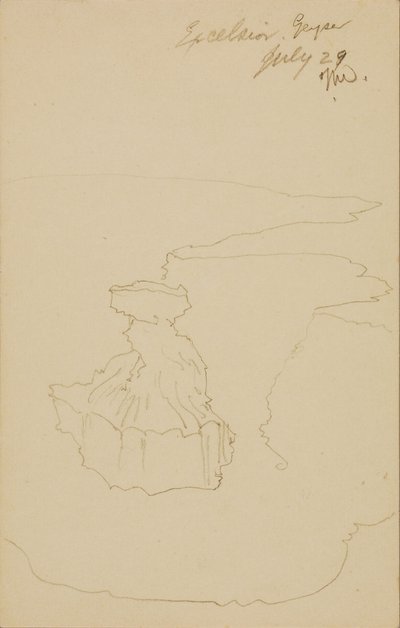 Gejzer Excelsior, Park Yellowstone autorstwa Thomas Moran
