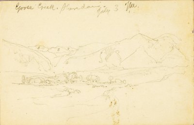 Goose Creek, Sheridan (Wyoming) autorstwa Thomas Moran