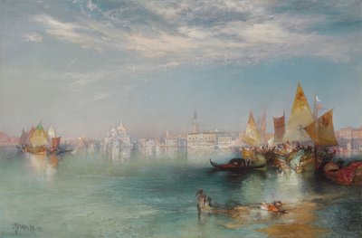 Canal Grande, Wenecja, 1901 autorstwa Thomas Moran