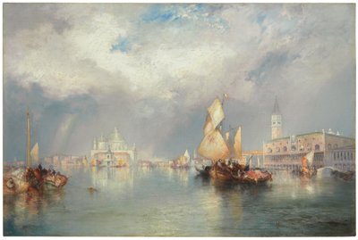 Canal Grande, Wenecja, 1905 autorstwa Thomas Moran