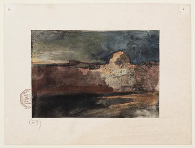 Wielki Kanion w Burzowej Pogodzie, Arizona autorstwa Thomas Moran