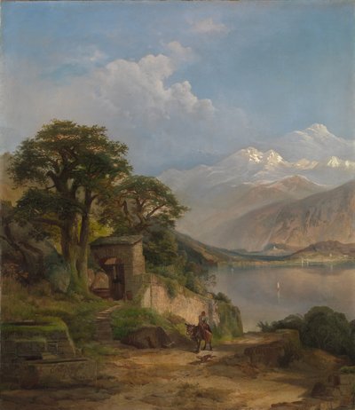 Jezioro Como, 1867 autorstwa Thomas Moran