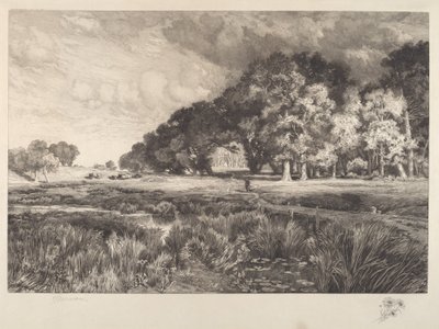 Krajobraz Long Island autorstwa Thomas Moran