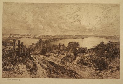 Rano, Hook Pond, East Hampton autorstwa Thomas Moran