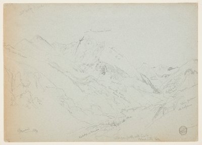 Góra Świętego Krzyża autorstwa Thomas Moran