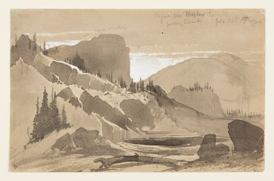 W pobliżu Meadow Creek, Utah autorstwa Thomas Moran