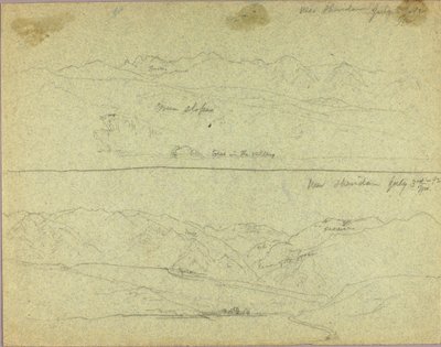 Niedaleko Sheridan, 3 lipca 1892 r. autorstwa Thomas Moran