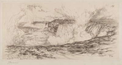 Niagara — od strony kanadyjskiej autorstwa Thomas Moran