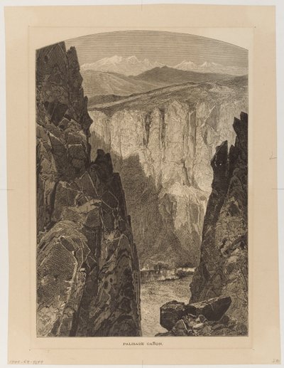 Kanion Palisade autorstwa Thomas Moran