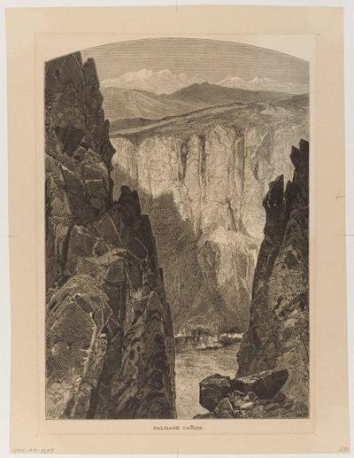 Palisade Ca~non autorstwa Thomas Moran
