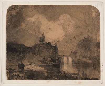 Scena rzeczna, Wielki Kanion, Kolorado autorstwa Thomas Moran