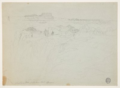 Wodospady Shoshone, Snake River, Idaho autorstwa Thomas Moran