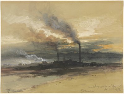 Huta w Denver autorstwa Thomas Moran