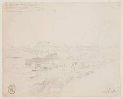 Złe Ziemie Dakoty autorstwa Thomas Moran