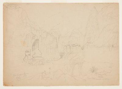 Kanion Rio Virgin, South Utah autorstwa Thomas Moran