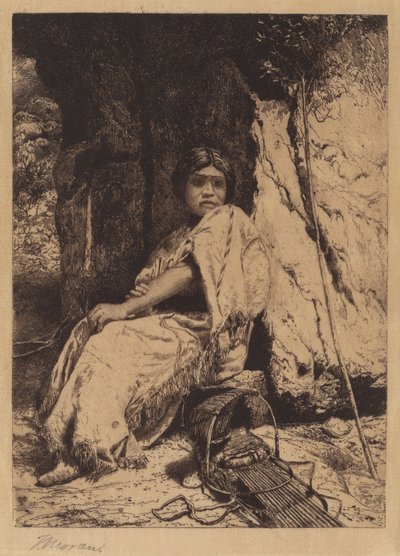 Pusta kołyska autorstwa Thomas Moran