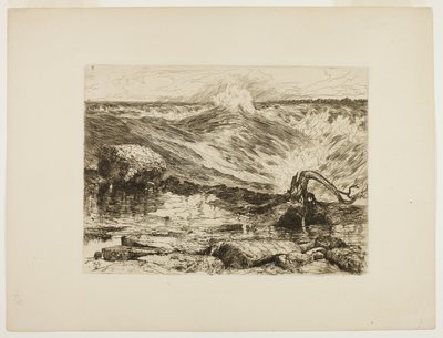 The Rapids Above Niagara autorstwa Thomas Moran