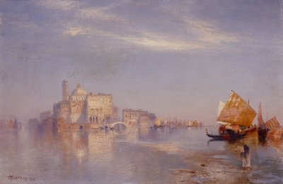 Widok na Wenecję autorstwa Thomas Moran