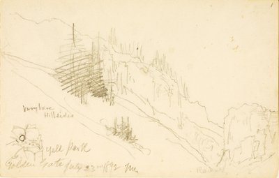 Park Yellowstone, Golden Gate autorstwa Thomas Moran
