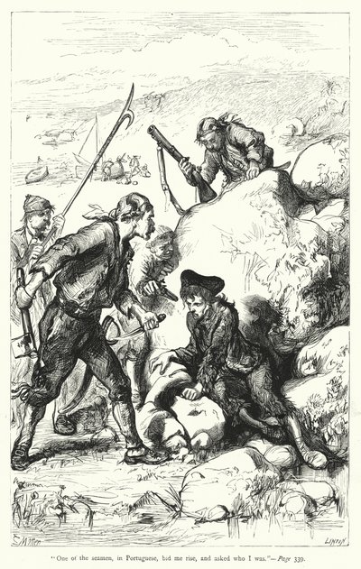 Ilustracja do Podróży Guliwera autorstwa Jonathana Swifta (rycina) autorstwa Thomas Morten