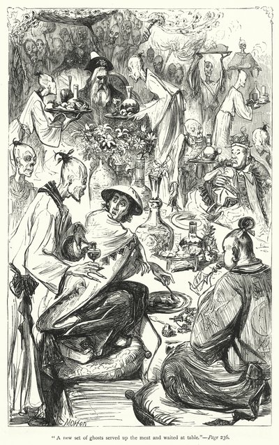 Ilustracja do Podróży Guliwera autorstwa Jonathana Swifta (rycina) autorstwa Thomas Morten