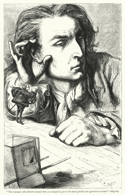 Ilustracja do Podróży Guliwera autorstwa Jonathana Swifta (rycina) autorstwa Thomas Morten